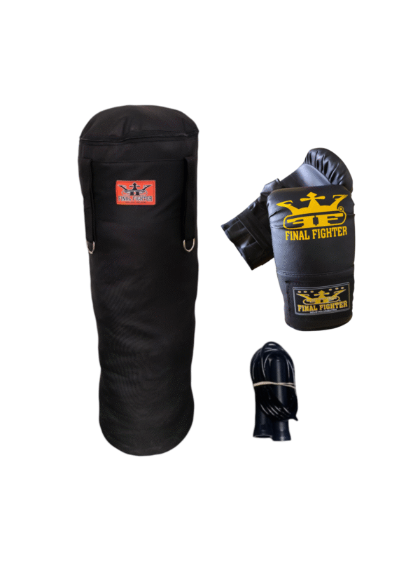 Combo Champion Adulto: Bolsa Champion 90cm + Guantines + Soga - Imagen 2