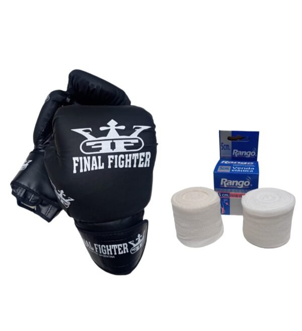 Combo Kit Guantes + Vendas