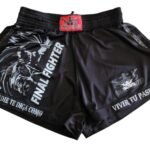Short Kick Boxing León - Plateado, L