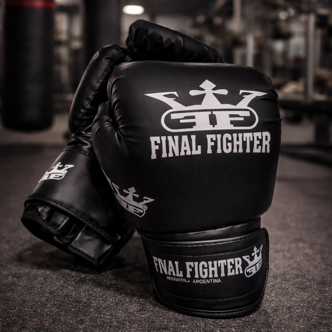 Combo Boxeo: Guantes + Vendas + Bucal