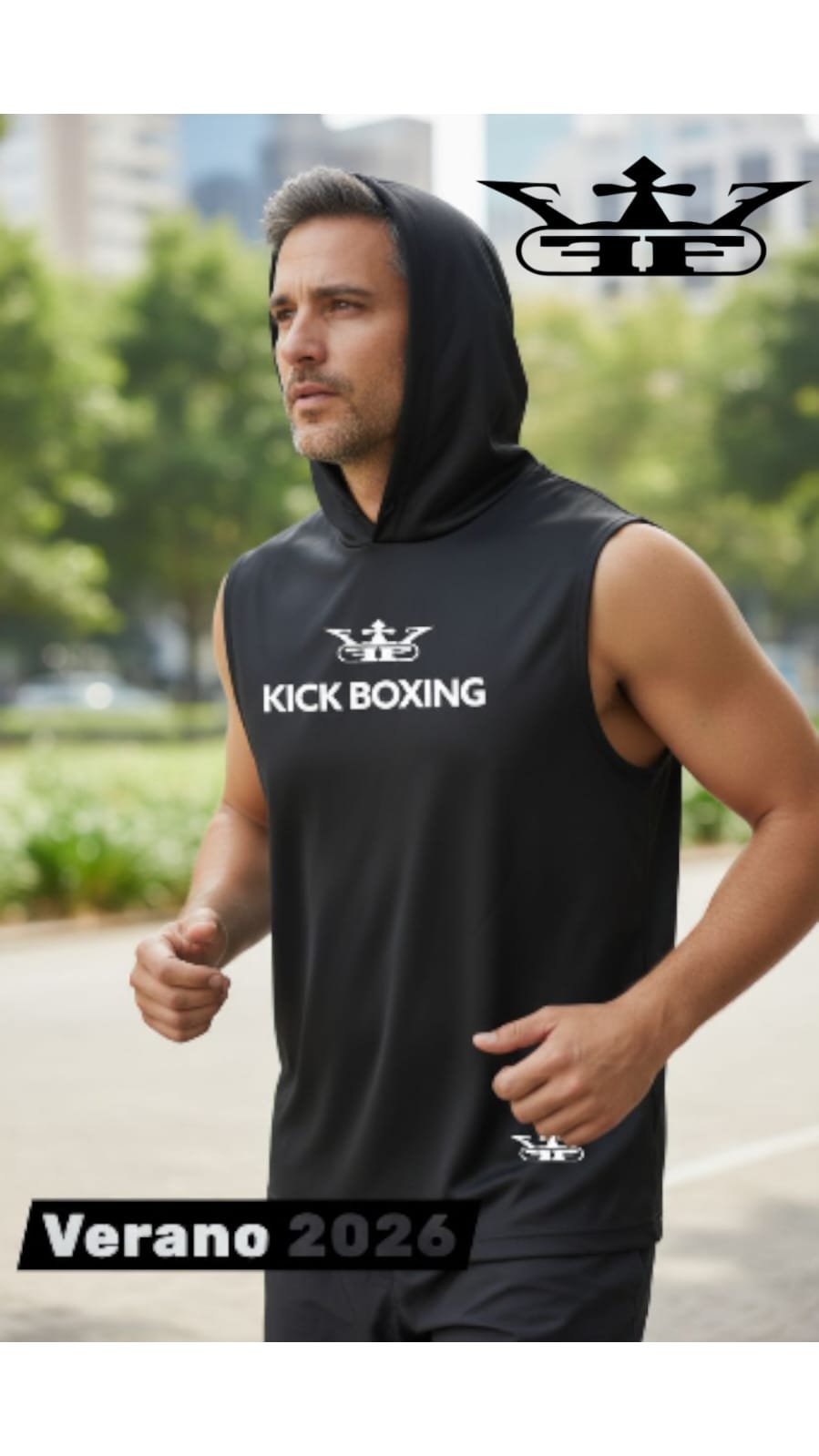 Musculosa Con Capucha