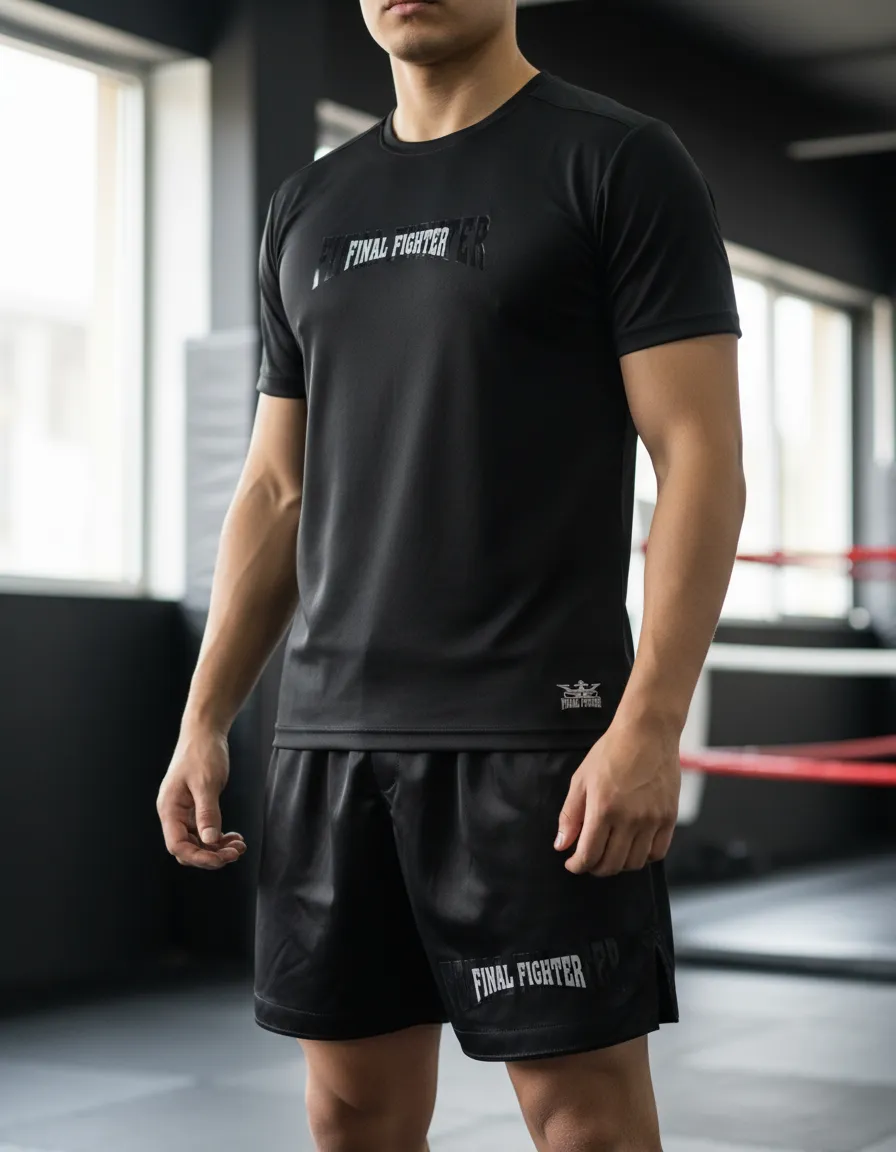 Combo Remera + Short Kick Boxing