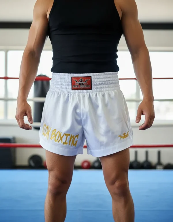 Short Kick Boxing Blanco